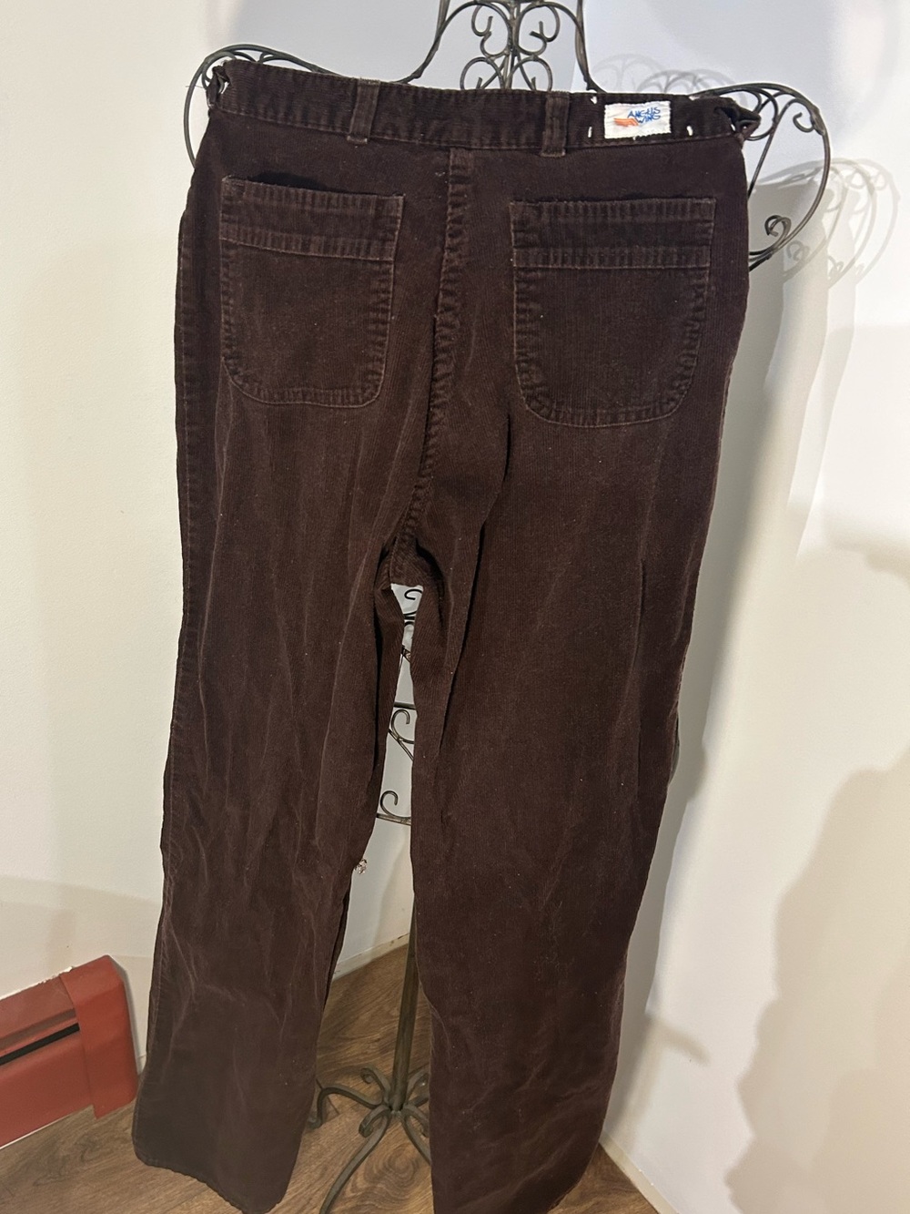 Angels wing vintage corduroy pants